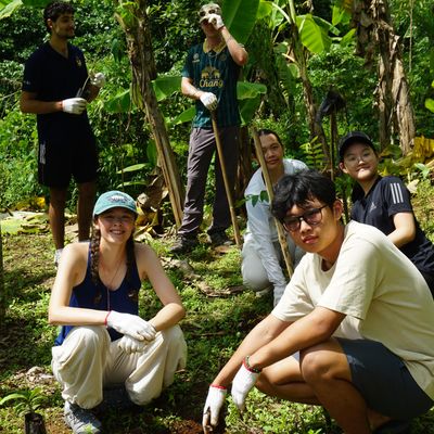 OSU group at Doi Suthep Pui National Park.