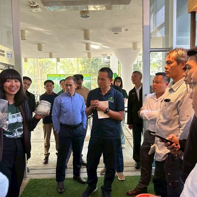 Lao participants visited seedbank