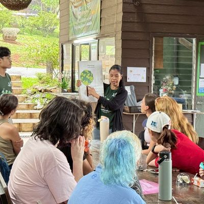 Kunnaree explained how to collect phenology data